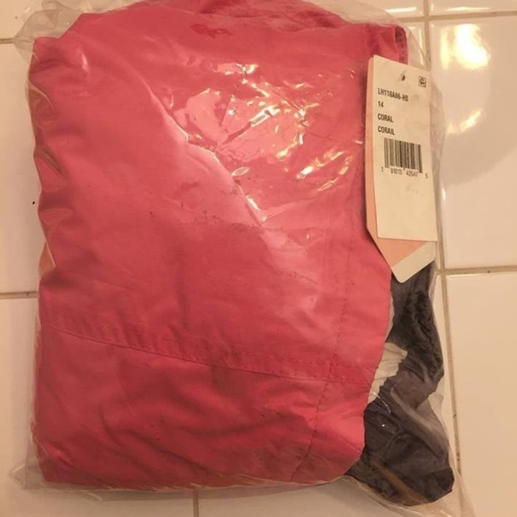 BRAND NEW youth girl London fog spring jacket size 14 - Picture 2 of 2